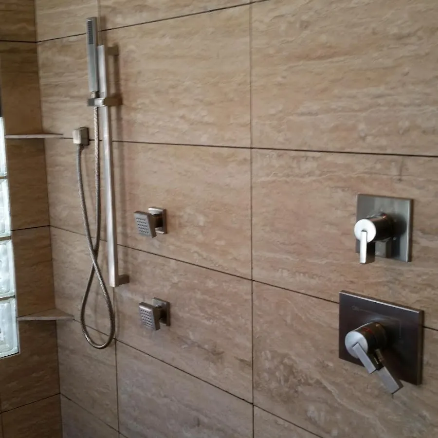 Shower fixture installation for Water Heater Replacement in College Park
